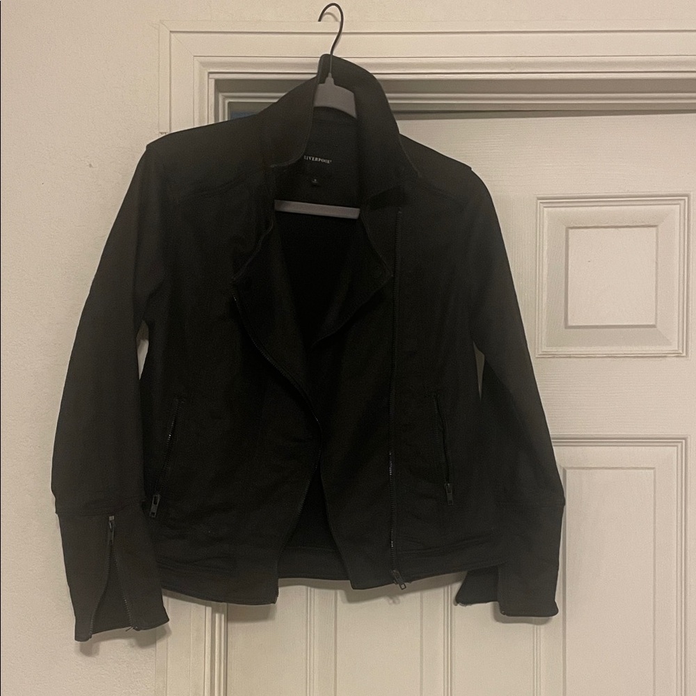Women's Black  moto jacket